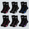 Women’s Thermal Sports Crew Socks with Coloured Details SPAW6006 – 6 Pairs