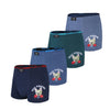 Teen cotton boxers boxing dog U5204 4pcs in a pack