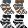 Boys' floor thermal socks QM9203 - 4 pairs