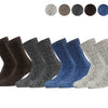 Men's wool soft warm eco breathable thermal socks LY306 4 pairs