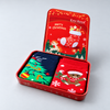 Men’s Cotton-Blend Socks in a Christmas Gift Box ECC19851MC-2 Pairs