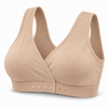 Nursing Bra with Front Snap Closure and Wide Straps 3637- 1 piece