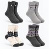 Women’s Soft & Warm Crew Socks with Cute Winter Designs YXM580 - 4 pairs