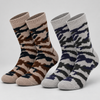 Men’s Thermal Wool-Blend Camouflage Winter Socks MC119-2 Pairs