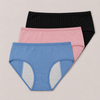 Kobiece klasyczne majtki menstruacyjne hipster YW4196 3 szt.
