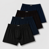 FANNIFEN Men’s Bamboo Boxer Shorts FM6745 - 4pcs in a pack
