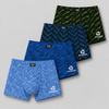 FANNIFEN Men’s Printed Boxer Briefs M6841 - 4pcs in a pack