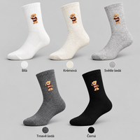 MX652 women's thermal teddy bear socks colors
