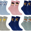 Women's sports socks WEATHER YDW52 6 pairs