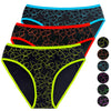 Women's classic panties flower YW4249 3pcs