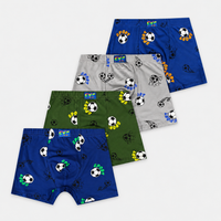 ZQ5209 football boxer briefs, four-piece pack