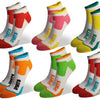 Women's sports socks S3205 6 pairs