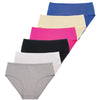 Women's solid-colored panties CZ8015 - 3 pieces in a pack
