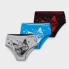 Women’s Seamless Cat and Bow Briefs GREE-3944-3 Pieces