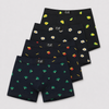 FANNIFEN Men’s Printed Boxer Briefs M6791 - 4pcs in a pack