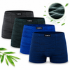 Men's bamboo boxers M0166-FM0166 4pcs in a pack